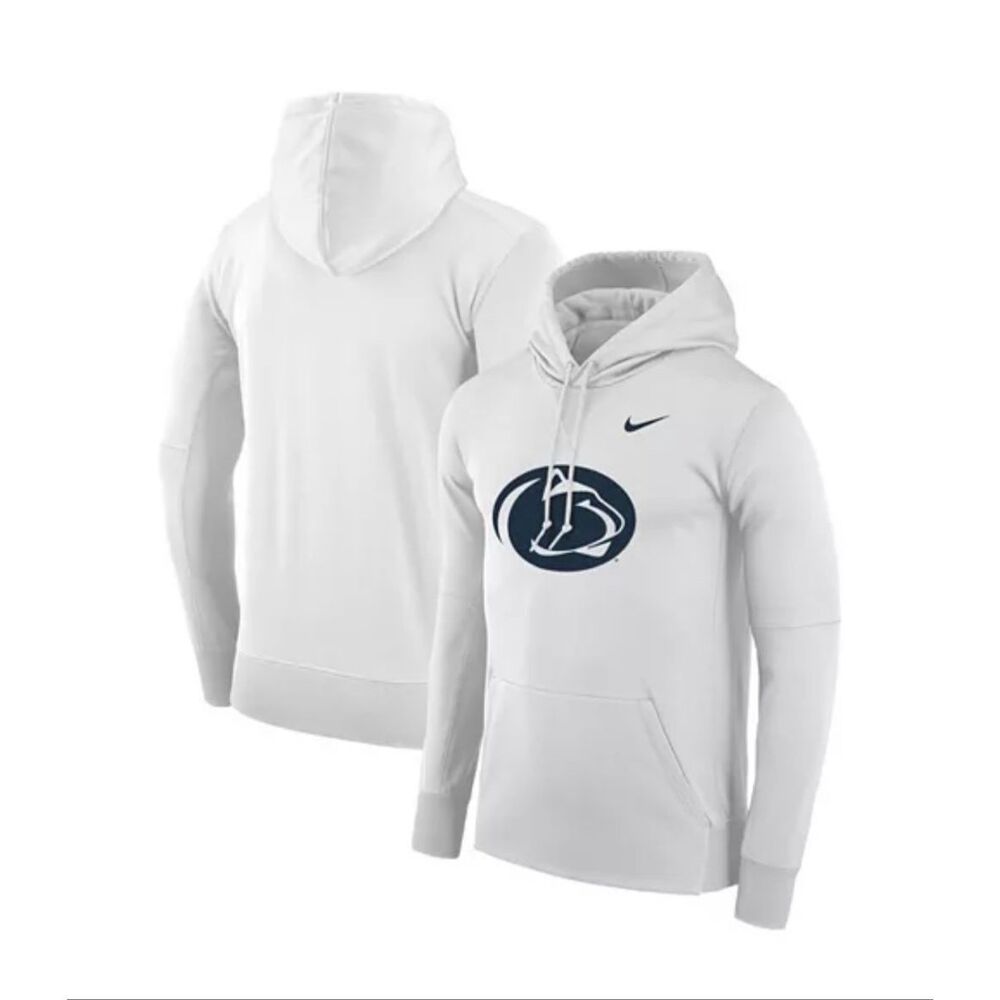 Nike Penn State Nittany Lions Performance Pullover Hoodie White XL